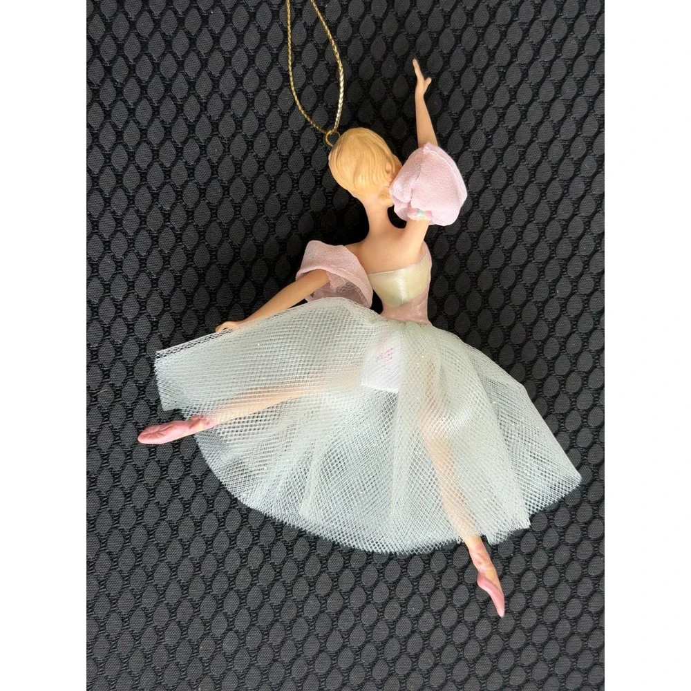 Barbie Ornament Ballerina Marzipan The Nutcracker 1999 Avon Sugar Plum Fairy